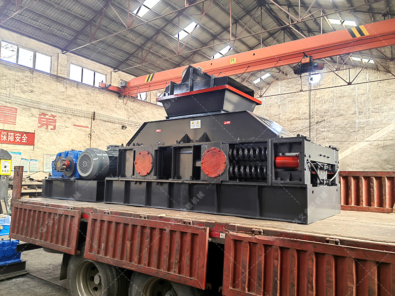 1208型對輥破碎機設備發貨圖片