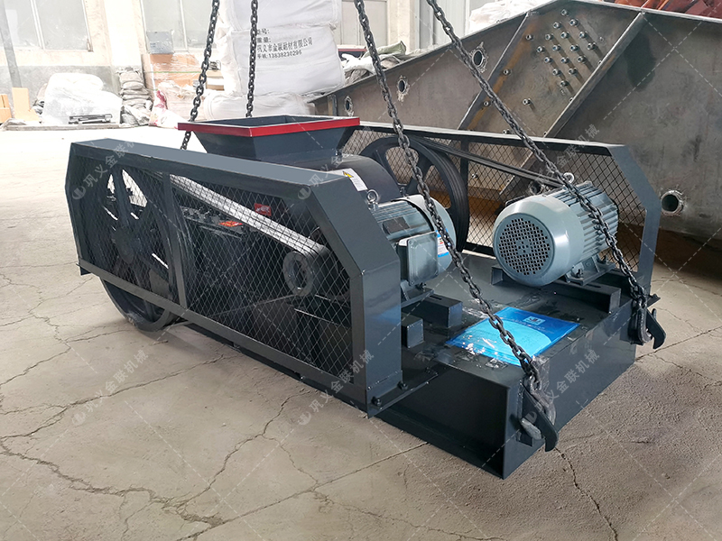 2PG400X400小型碎玻璃破碎機發往山東鄹平