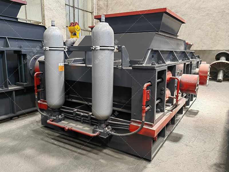 2PG1208液壓直連式對輥破碎制砂機發貨 發往湖北