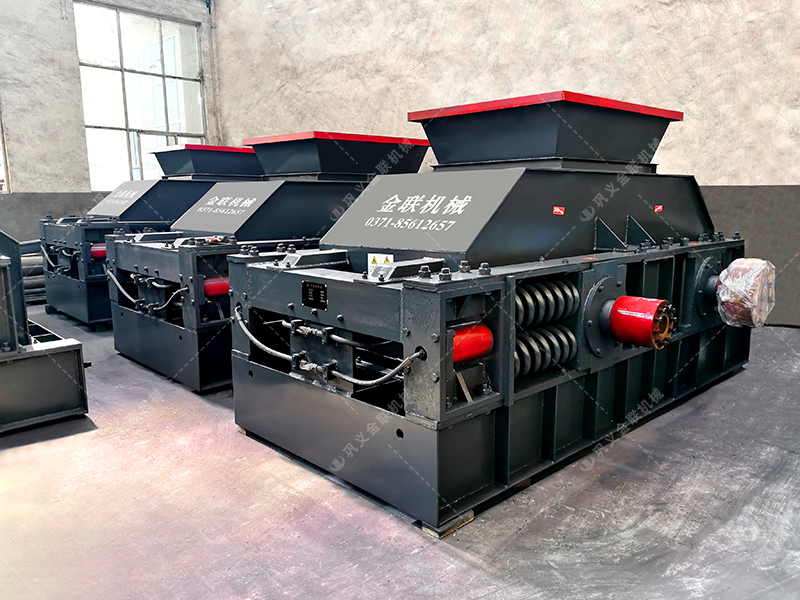 雙輥破碎機：破碎效率高，縮短生產周期